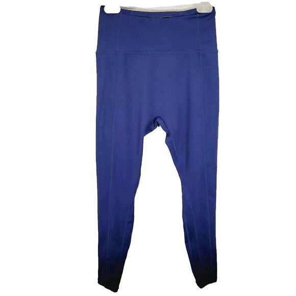 BuffBunny Collection Blue Leggings Women's Size Medium - Picture 1 of 6